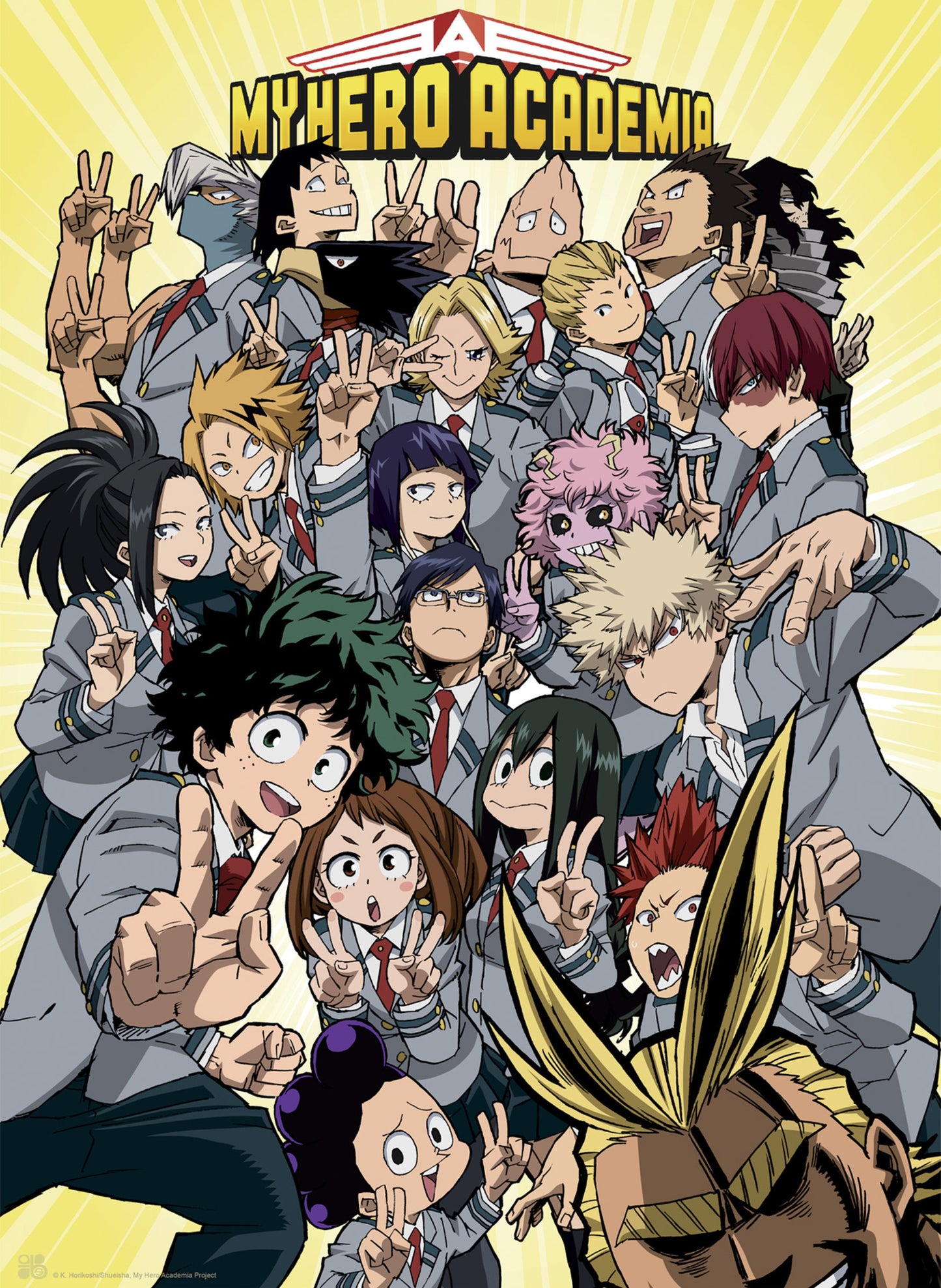 Poster My Hero Academia - Class 38x52cm