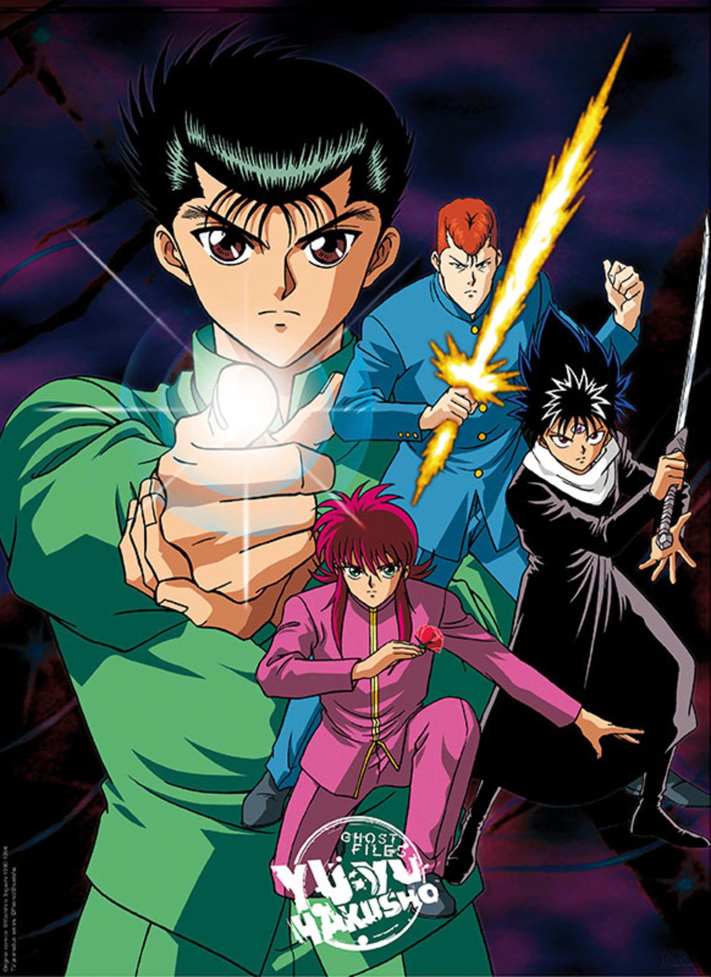 Poster Yu Yu Hakusho - Yusuke's Group 38x52cm