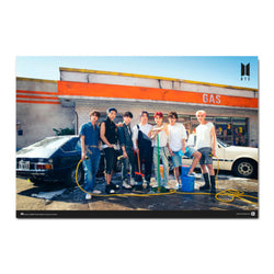 Poster BTS - Gas Station 91,5x61cm