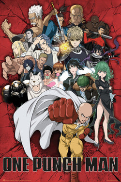 Poster One Punch Man - Heroes 61x91,5cm