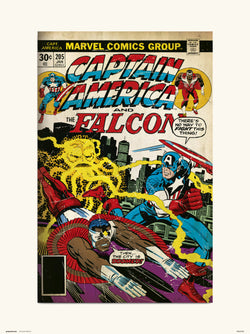 Kunstdruck Marvel - Captain America - 205 30x40cm