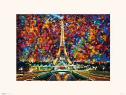 Kunstdruck Paris Leonid Afremov 40x30cm