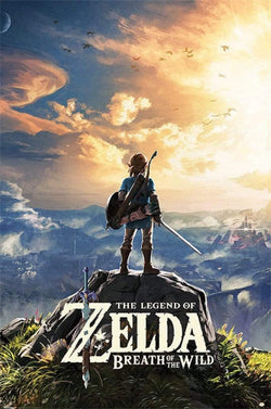 Poster The Legend of Zelda - Breath of the Wild Sunset 61x91,5cm