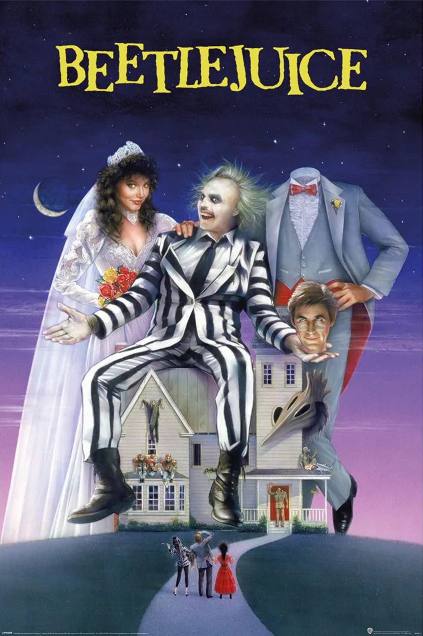 Poster Beetlejuice - Recently Deceased 61x91,5cm