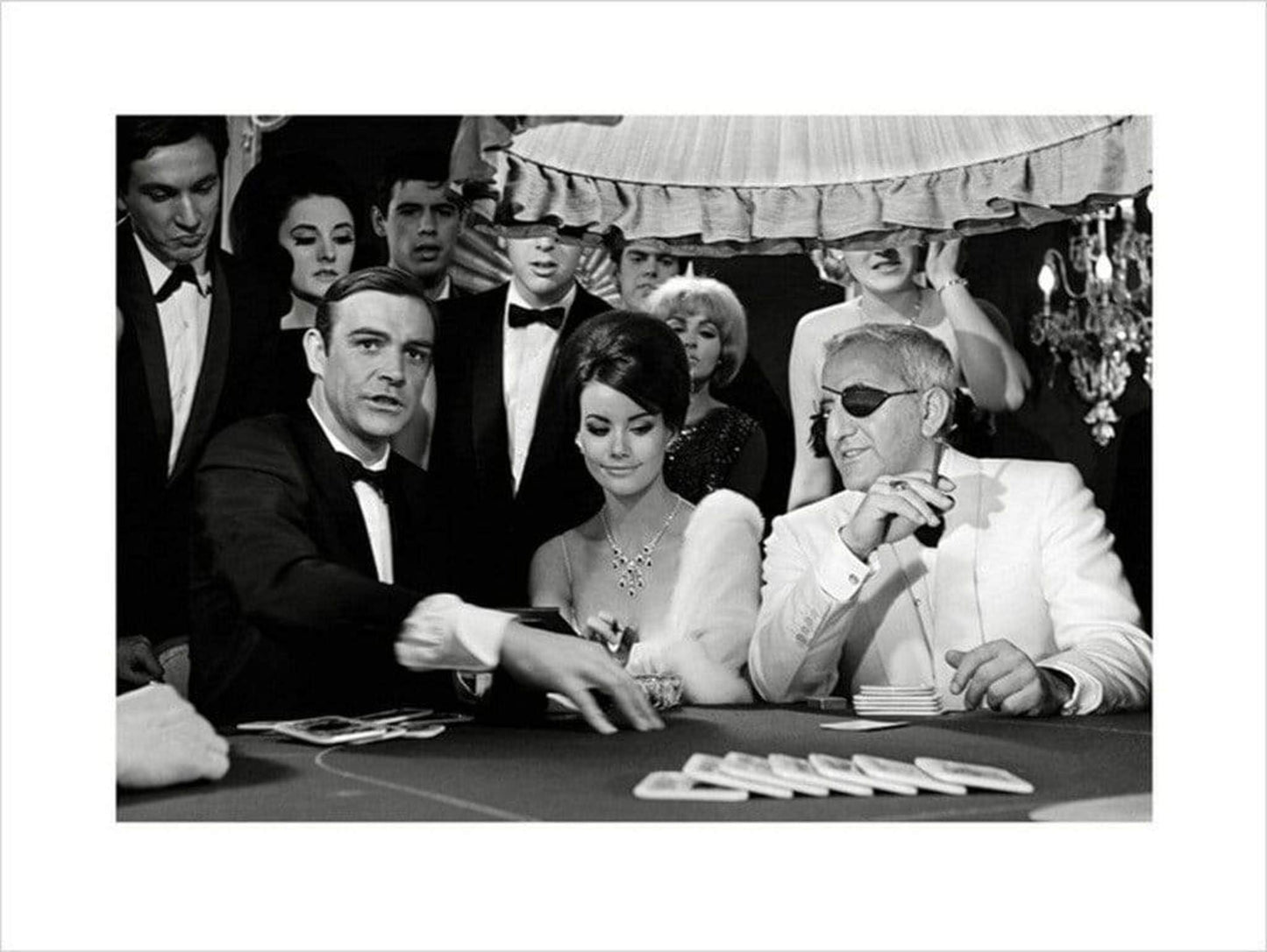 Kunstdruck James Bond - Thunderball Casino 80x60cm