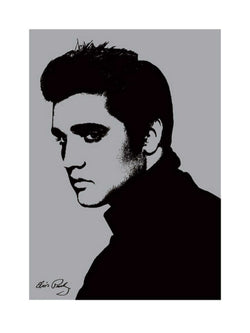 Kunstdruck Elvis Presley - Metallic 60x80cm