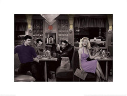 Kunstdruck Chris Consani - Blue Plate Special 2 80x60cm