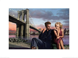 Kunstdruck Chris Consani - Brooklyn Nights 80x60cm