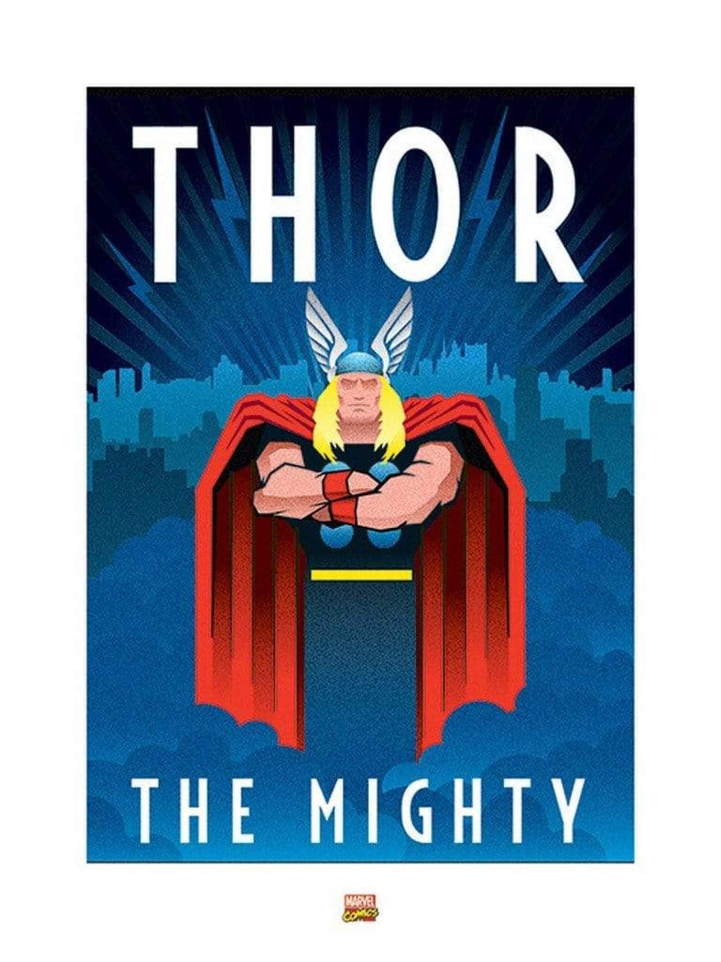 Kunstdruck Marvel - Deco Thor 60x80cm