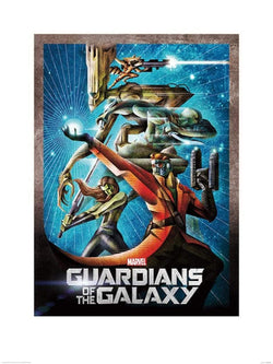 Kunstdruck Guardians of the Galaxy - Orb 60x80cm