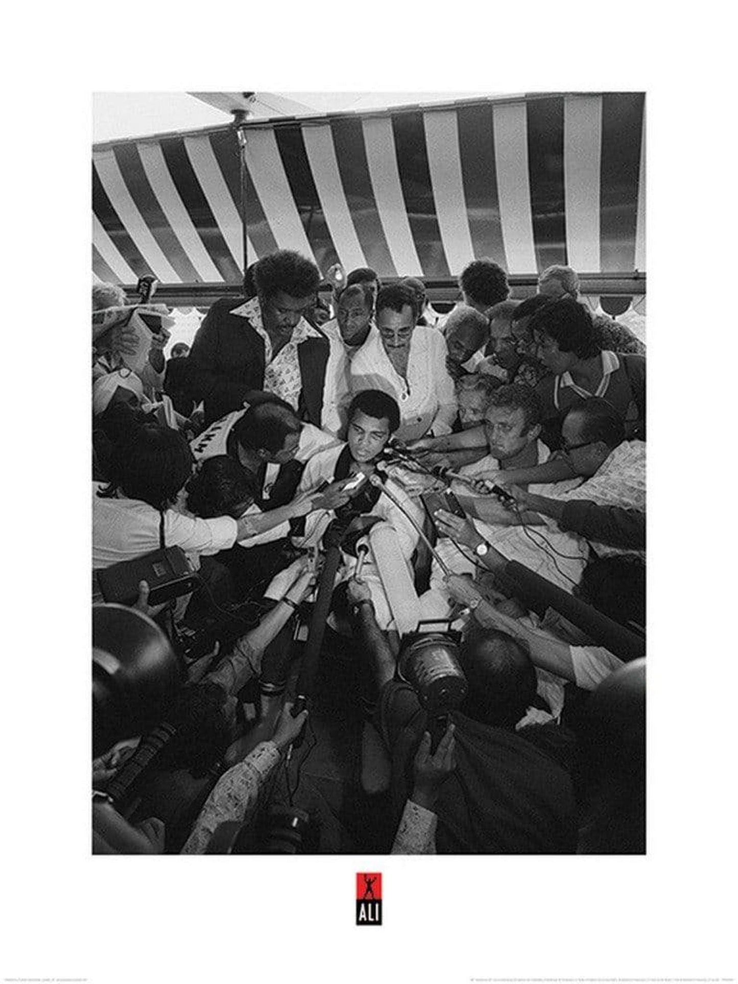 Kunstdruck Muhammad Ali - Press 60x80cm