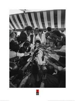 Kunstdruck Muhammad Ali - Press 60x80cm