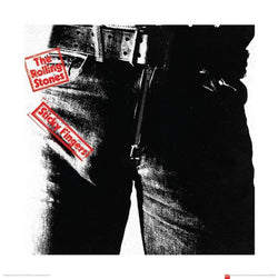 Kunstdruck The Rolling Stones - Sticky Fingers 40x40cm