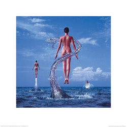 Kunstdruck Pink Floyd - Shine On 40x40cm