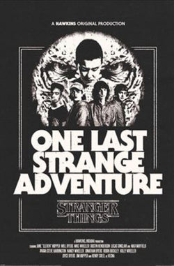 Poster Stranger Things 5 - One Last Adventure 61x91,5cm