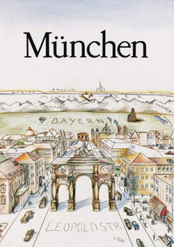 Kunstdruck Sylvia Joel - München 42x59cm