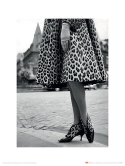 Kunstdruck Time Life - Dior Leopard Print 30x40cm