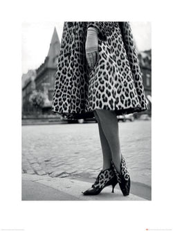 Kunstdruck Time Life - Dior Leopard Print 60x80cm