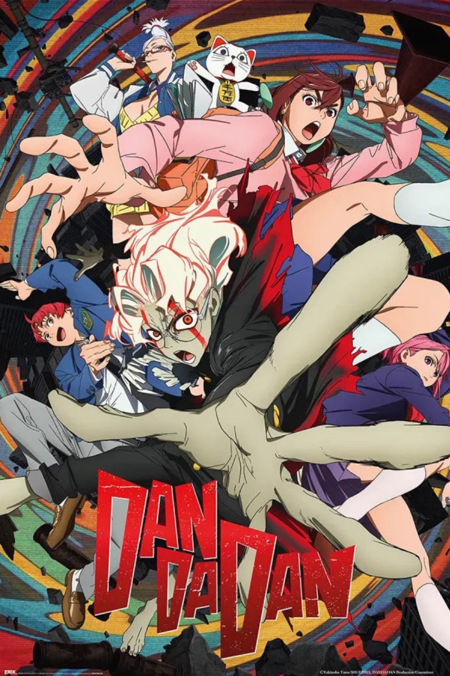 Poster Dan Da Dan - Season 1 Characters 61x91,5cm