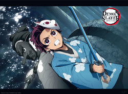 Poster Demon Slayer - Tanjiro and Urokodaki 52x38cm