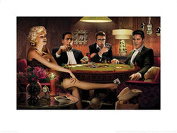 Kunstdruck Chris Consani - Four of A Kind 80x60cm