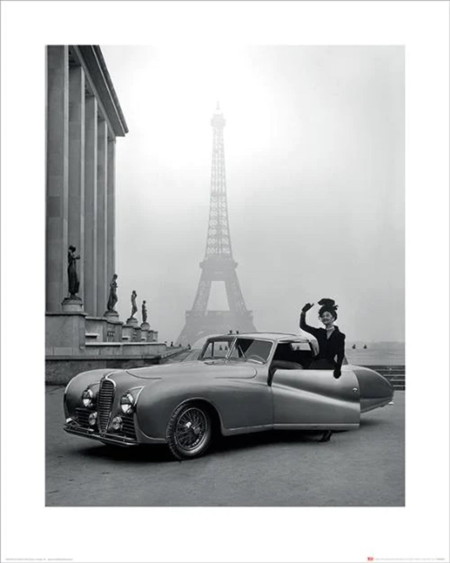 Kunstdruck Time Life - France 1947 40x50cm