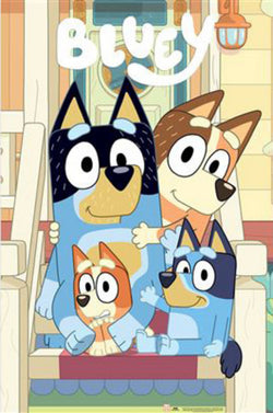Poster Bluey - Line Up 61x91,5cm