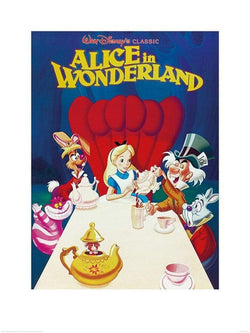 Kunstdruck Alice in Wonderland 1989 60x80cm