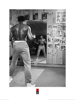Kunstdruck Muhammad Ali - Mirror 60x80cm