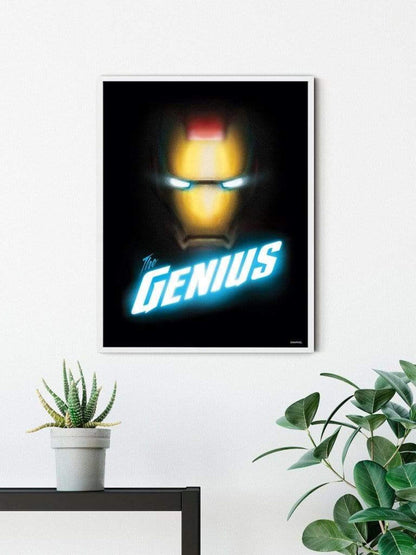 Kunstdruck Avengers - The Genius 30x40cm