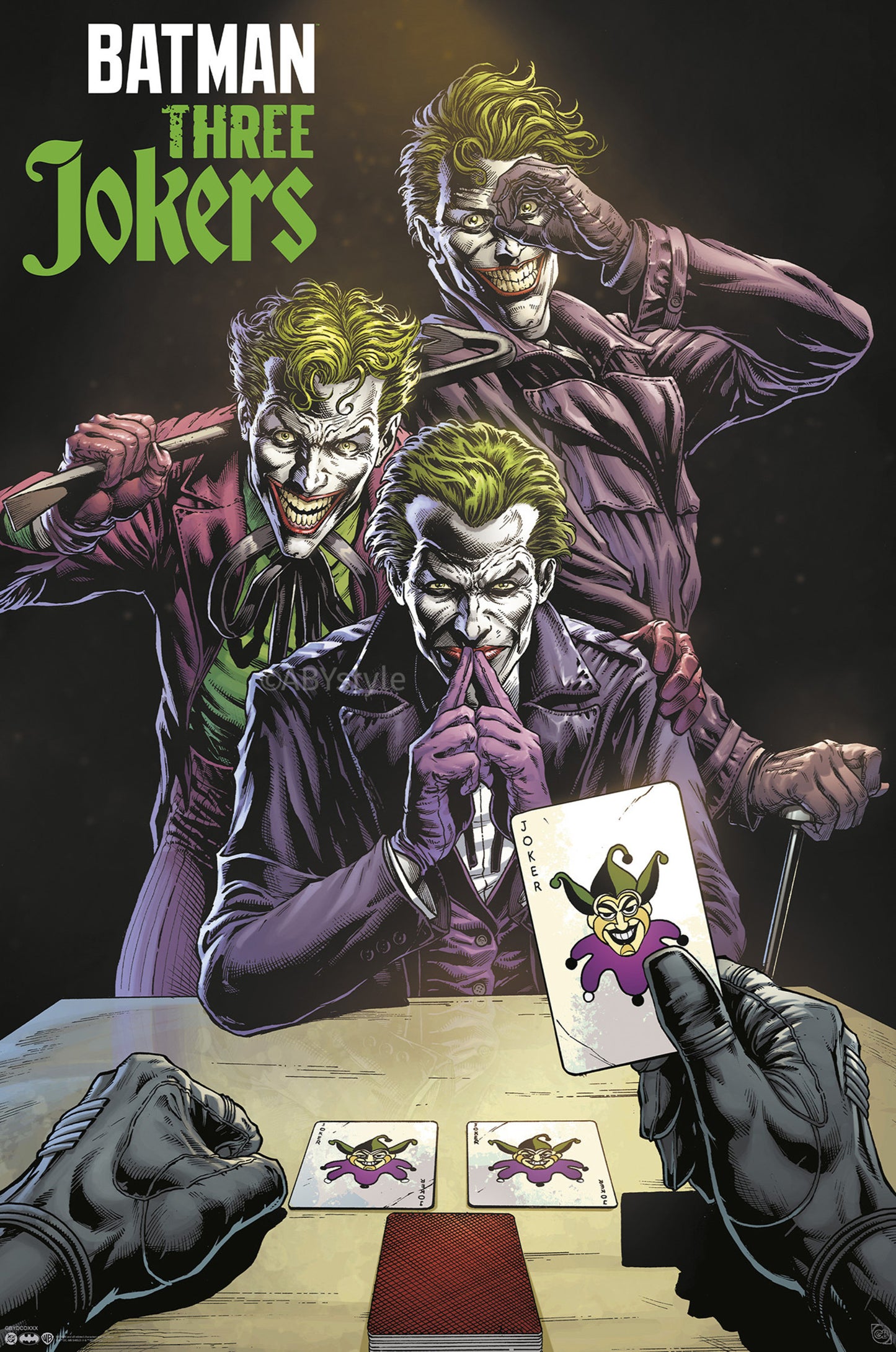 Poster DC Comics - Three Jokers 91.5x61cm