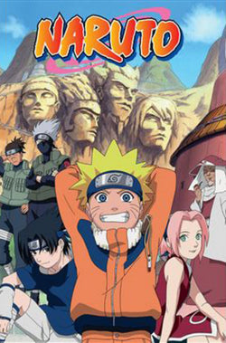 Poster Naruto - Mountains 61x91,5cm