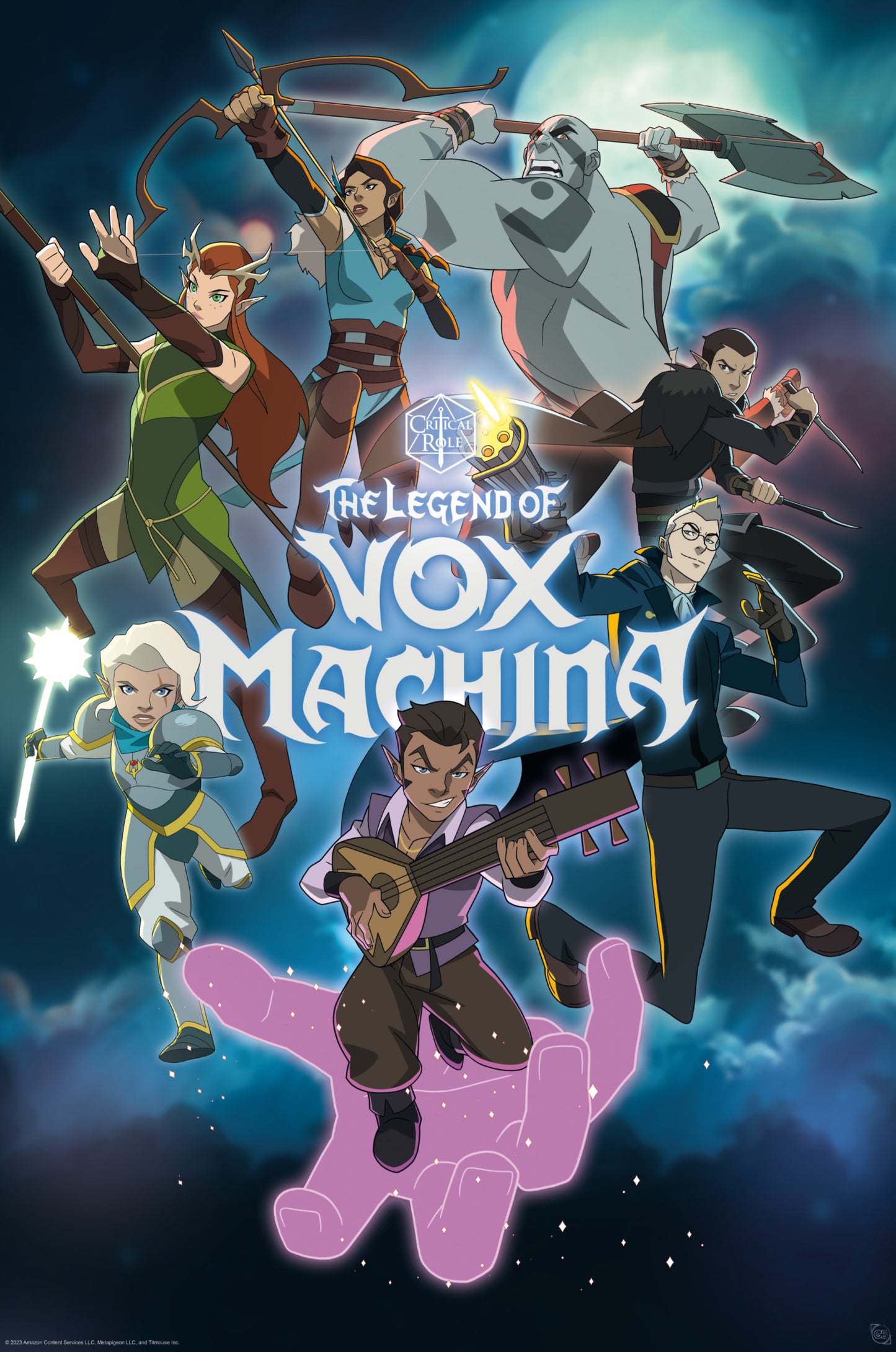 Poster The Legend of Vox - Machina Group 61x91,5cm