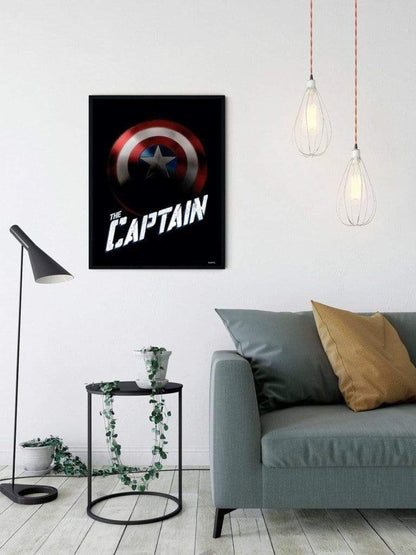 Kunstdruck Avengers - The Captain 40x50cm