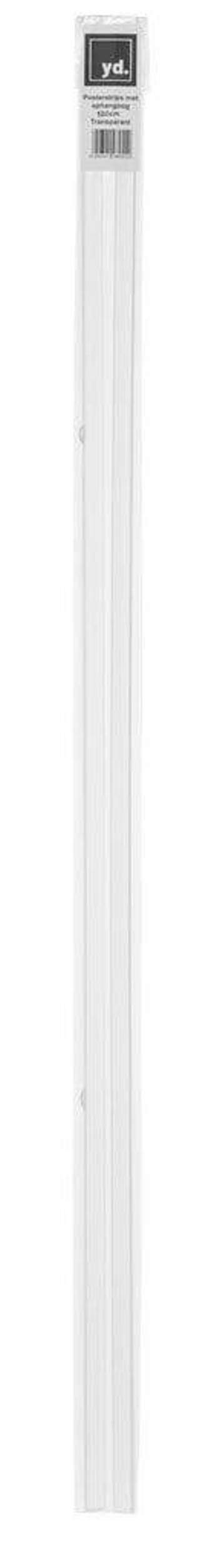 Posterhänger 100cm Transparent - Posterleiste mit Aufhängauge