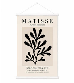 Posterhänger 75cm Weiß - Posterleiste mit Aufhängauge