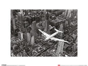 Kunstdruck Time Life Dc-4 Over Manhattan 30x40cm