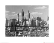 Kunstdruck Time Life Lower Manhattan Skyline 1948 40x50cm
