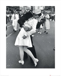 Kunstdruck Time Life War Time Kiss 40x50cm