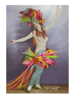 Kunstdruck - Casino de Paris Mlle Florisse 30x40cm