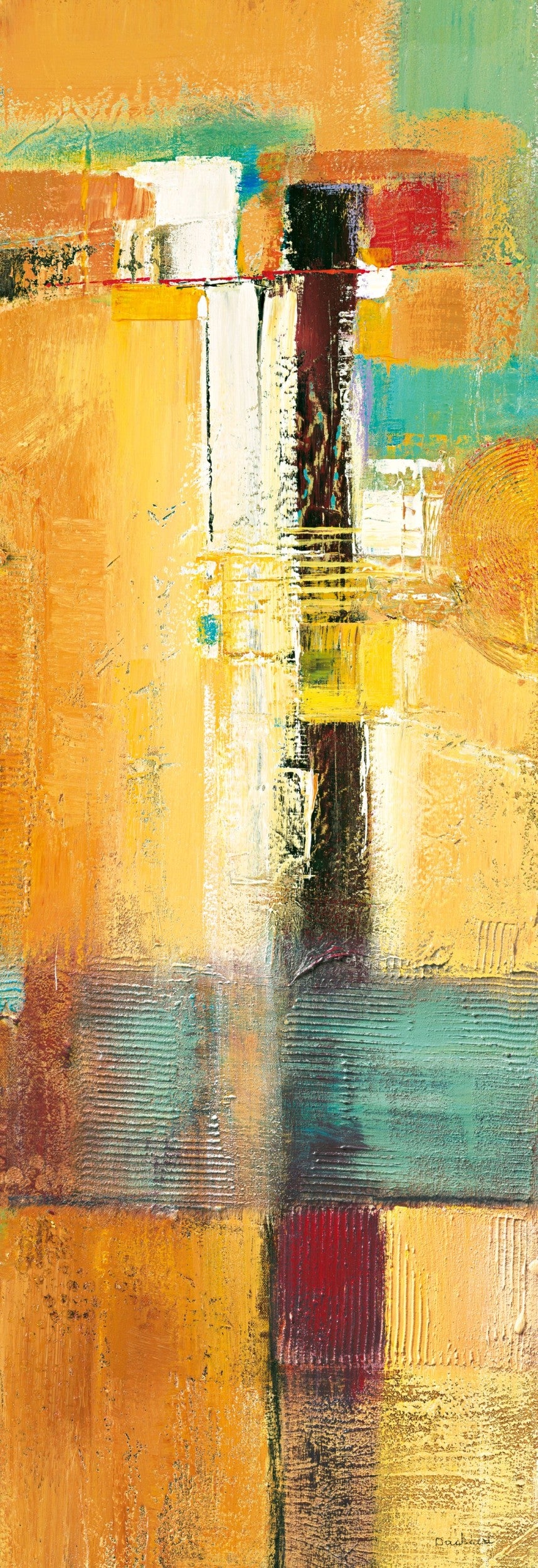 Kunstdruck Bea Danckaert - Southern Heights I 34x99cm
