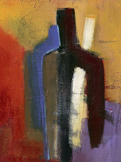 Kunstdruck Bea Danckaert - Big brown, little blue 50x70cm