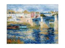 Kunstdruck Auguste Renoir - Le pont a Chatu 80x60cm