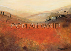 Kunstdruck Anne Waldvogel - Toskana I 70x50cm