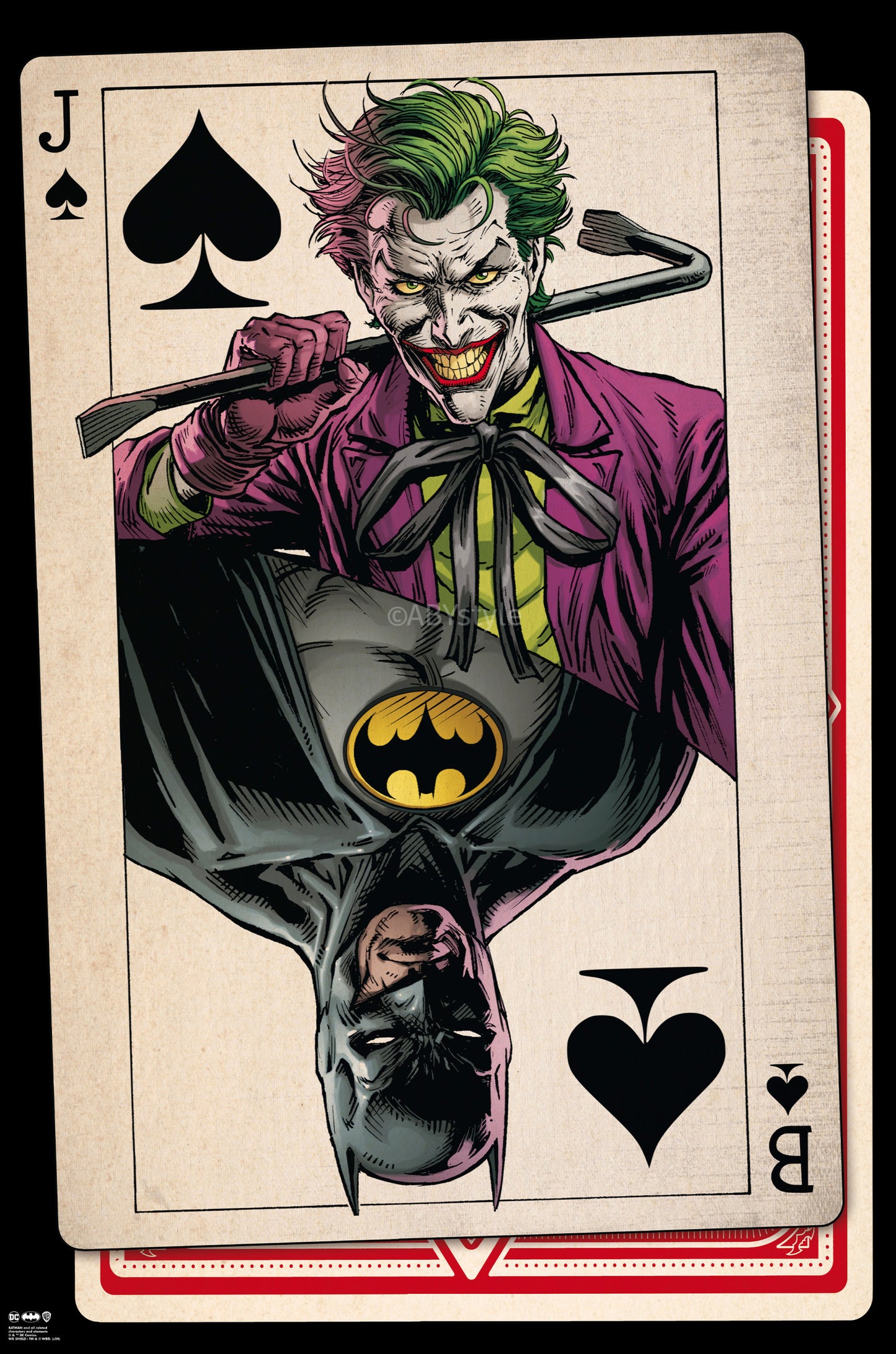 Poster DC Comics Playing Card 61x91,5cm