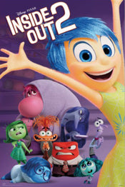 Poster Disney Pixar Inside Out 2 61x91,5cm