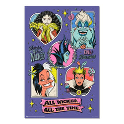 Poster Disney Villains 61x91,5cm