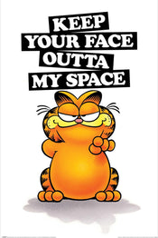 Poster Garfield Keep Your Face 61x91,5cm