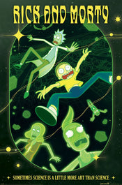 Poster Rick and Morty Rave Rickrival 61x91,5cm