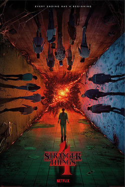 Poster Stranger Things 4 Every Ending has a Beginning 61x91,5cm